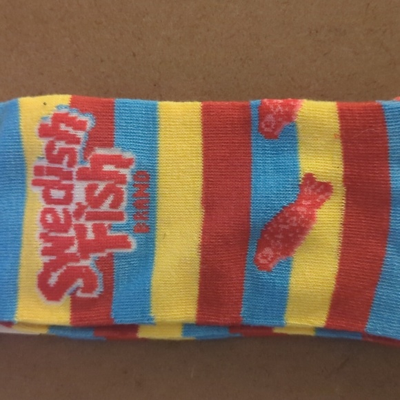 3/$20 Swedish Fish Crew Casual Socks - Picture 3 of 4